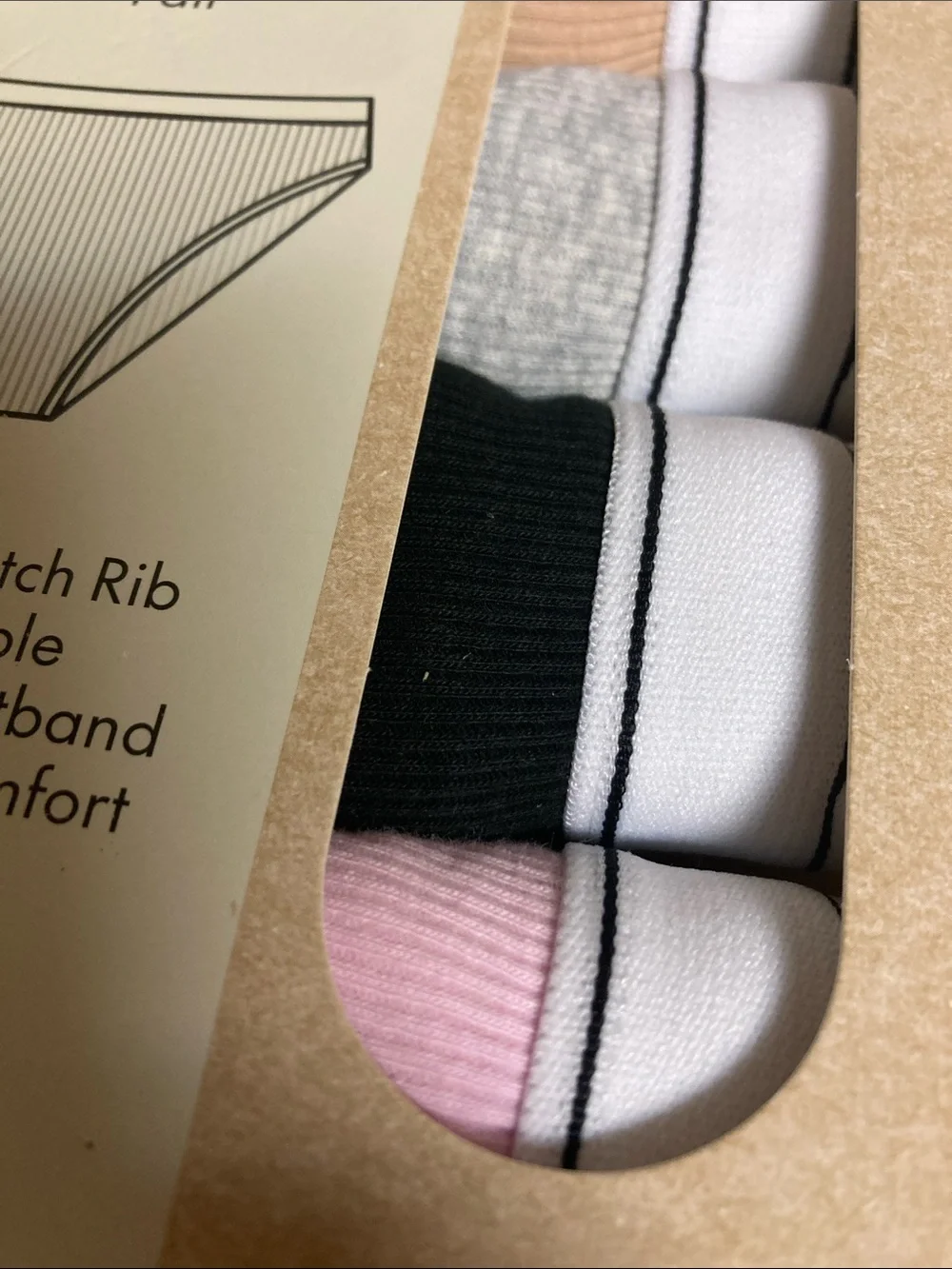 Hi rise hi-cut cheeky panties